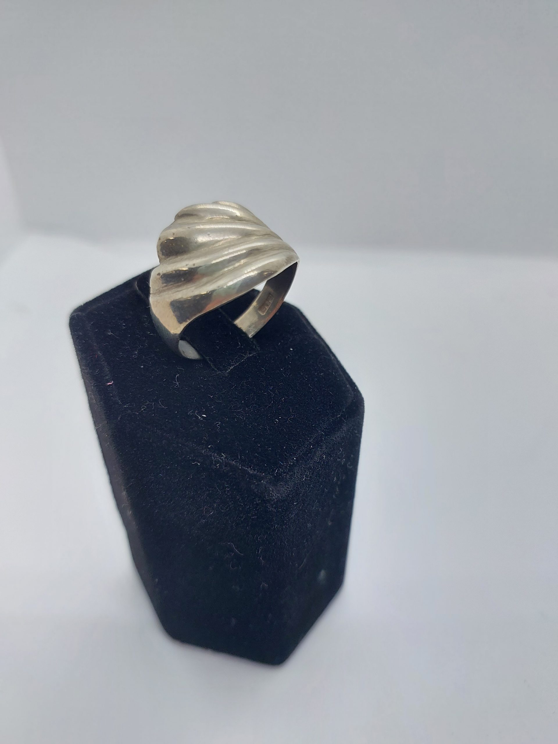 wave ring silver 925