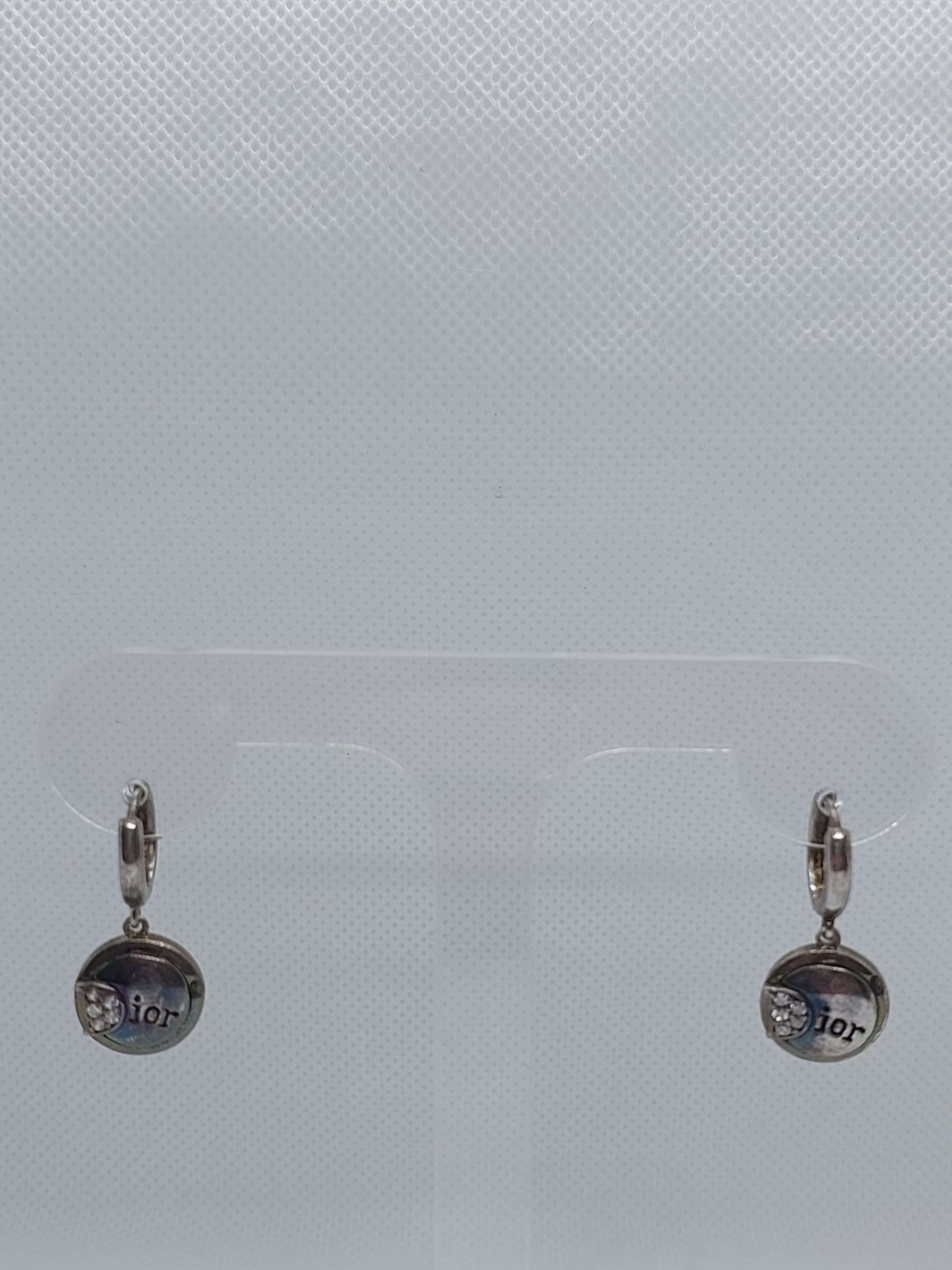Dior Earring Silver Circle