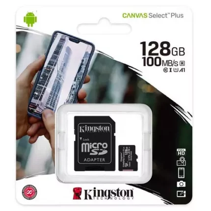 Kingston Micro SD 128GB 100Mb