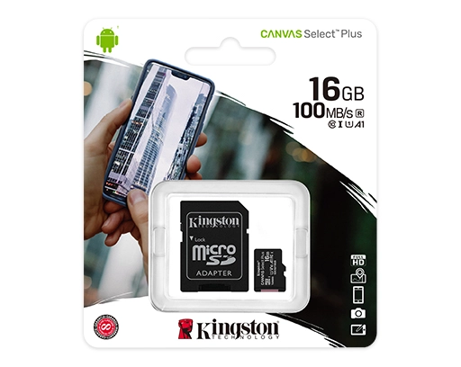 Kingston Micro SD Adapter 16GB 100MB