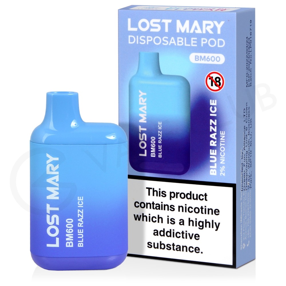 Lost Mary Blue Raze Ice