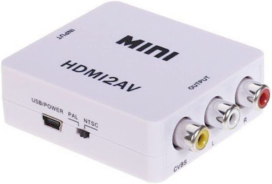 Mini HDMI2AV UP Scaler 1080P Video Converter Support 65Hz