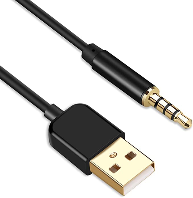 AUX cable with USB adapter