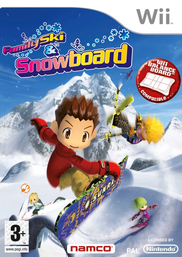 Family Ski & Snowboard WII NINTENDO