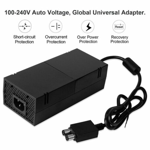 For Xbox One Power Supply AC Adapter with UK 3-Pin