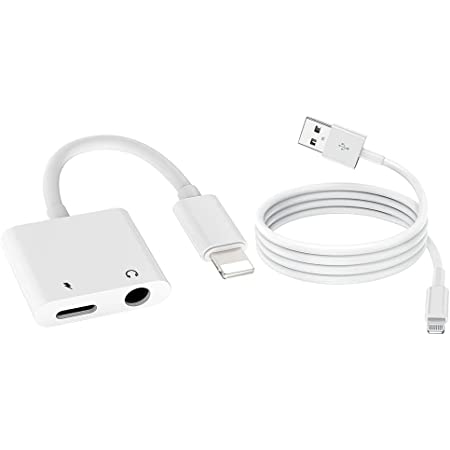 2 In 1 Lightning Charger Cable Adapter