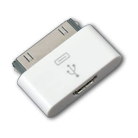 30 Pin Dock Connector to Micro USB Adapter