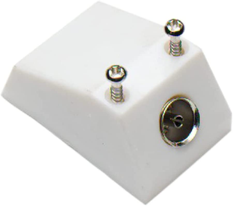 Co-Axial TV Aerial Surface Fixing Single Socket