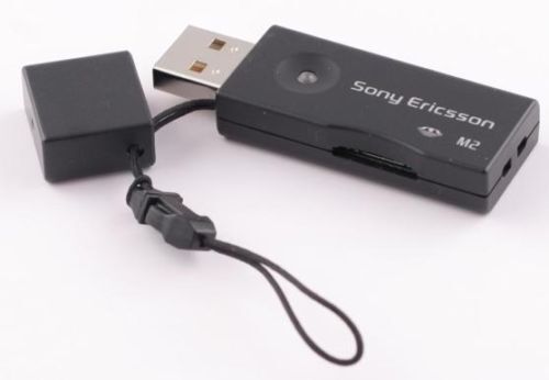 Sony Ericsson CCR-60 Universal Memory Stick Micro M2 to USB Card Reader Black