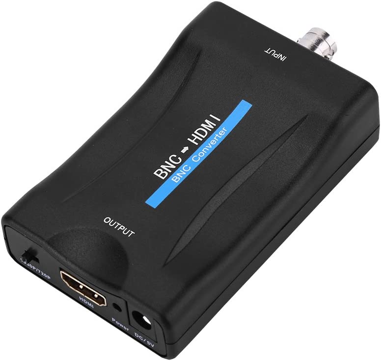 BNC To HDMI Converter Display HD 1080P/720P Video Adapter Surveillance Monitor for PS2, PS3, PSP, WII, XBOX360