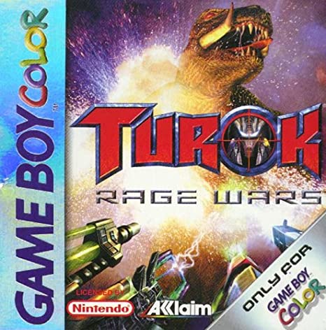 Nintendo Game Boy Turok rage wars