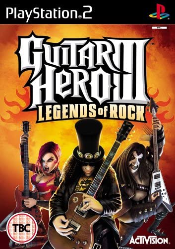 Playstation 2 Guitar Hero 3 Legends of Rock