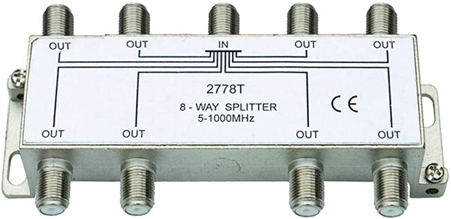 Tv Splitter 8 Way UHF - FM