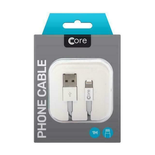 Core USB A to Lightning Cable