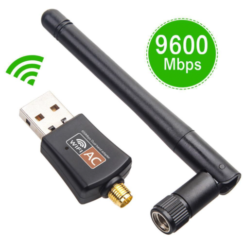 9900Mbps Wireless USB WiFi Adapter Dongle LAN 802.11/b/g/n 2.4Ghz Laptop PC