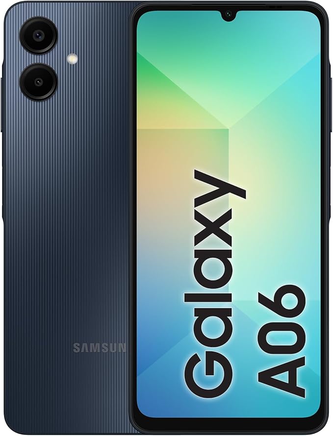 Samsung Galaxy A06 4G 4/64GB Unlocked & Sim free Smartphone Black