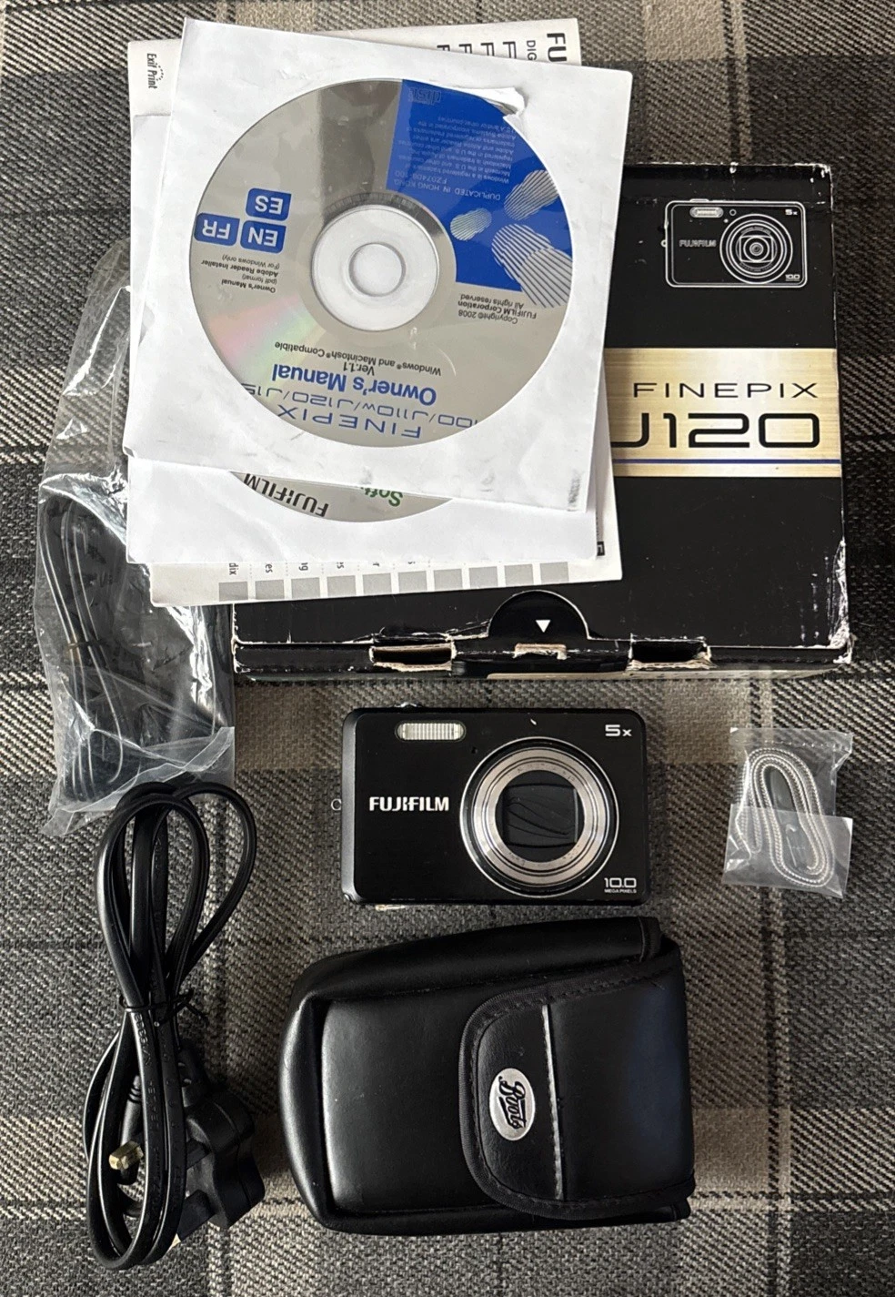 +Fujifilm Digital Camera FinePix J120 10.0MP Black
