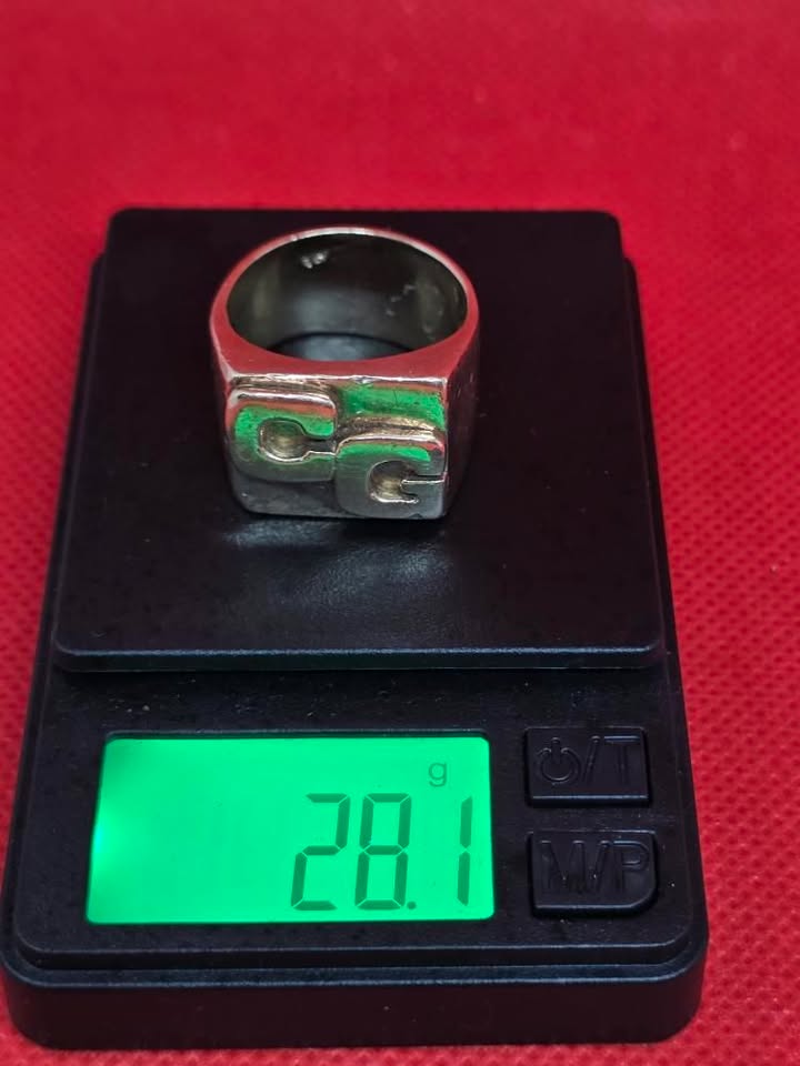 +9K Gold Signet Ring CG 28.1g - Image 3