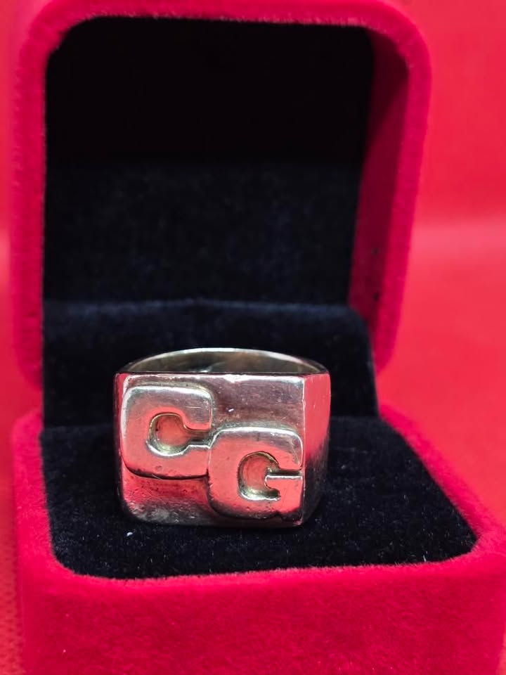 +9K Gold Signet Ring CG 28.1g - Image 4