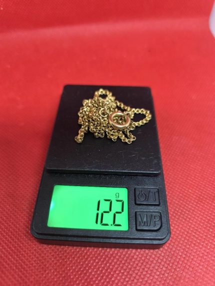 +21K Gold Chain Necklace (64 cm Length) 12.2 gr