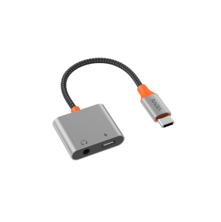Vidvie AL1115 type-c to type-c+DC 3.5mm Digital Audio Converter (Copy)