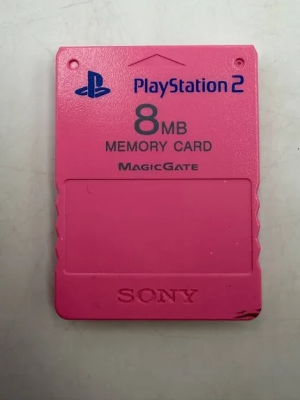 Sony Playstation 2 Memory Card - 8 MB Pink