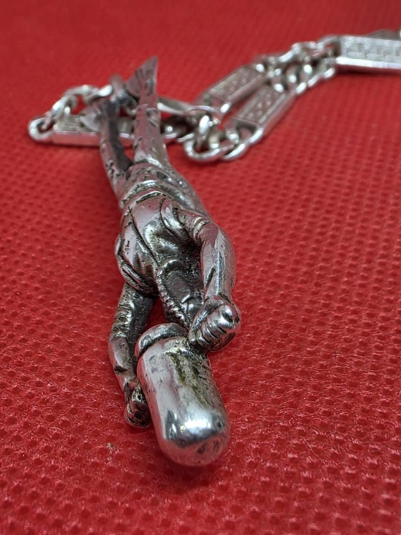 Silver Diver Pendant on Chain - Image 5
