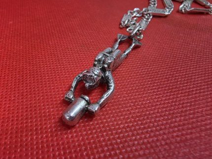 Silver Diver Pendant on Chain