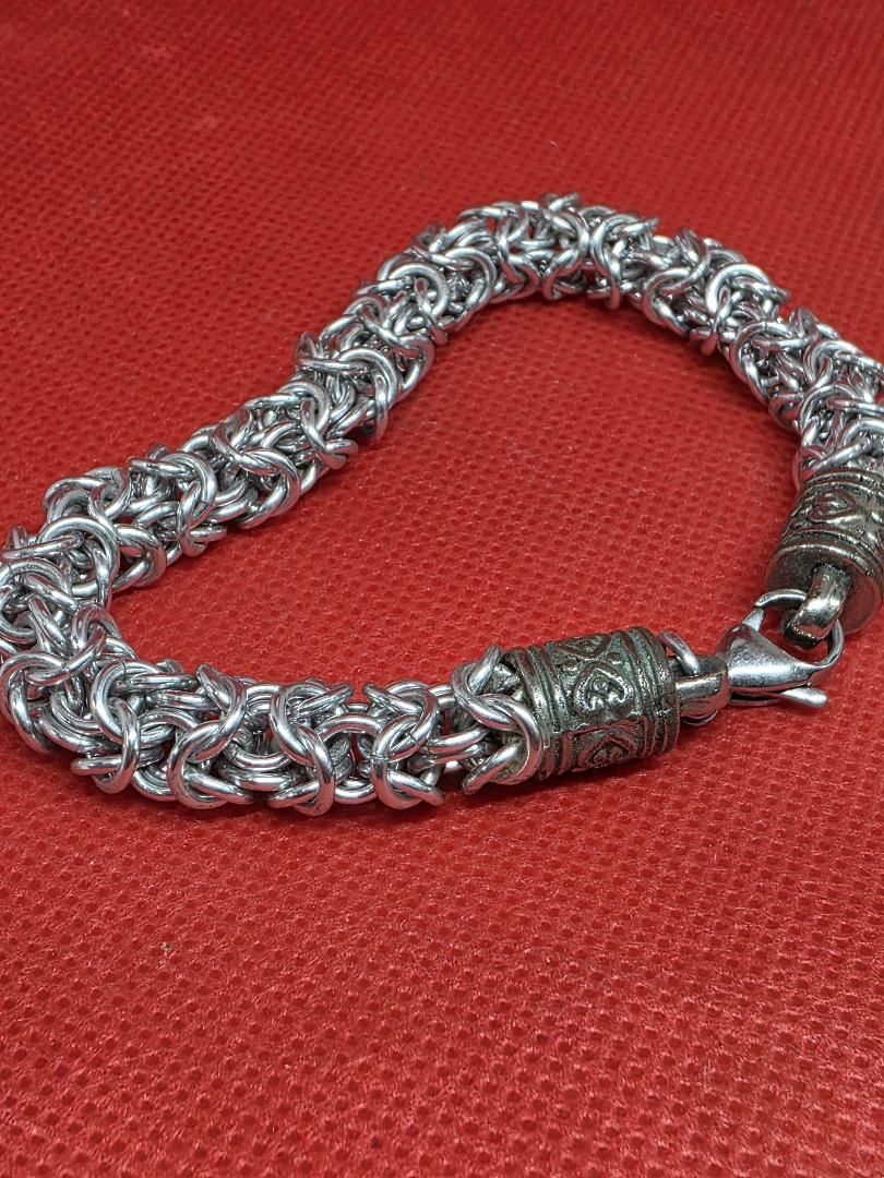 Byzantine Weave Silver Bracelet 17,45gramm