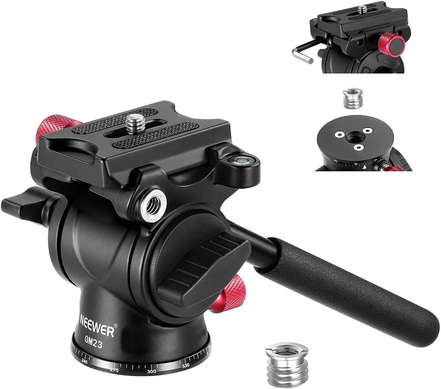 NEEWER GM23 Fluid Tripod Head