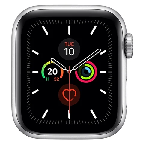 Apple Watch Series 5 – Silver Aluminium, 40mm