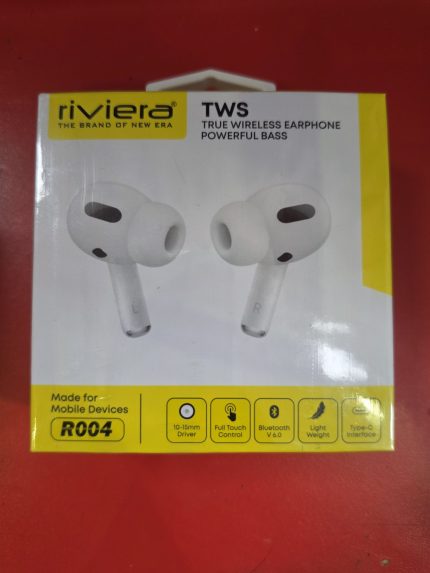Riviera tws true wireless earphone powerful bass r004