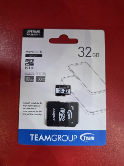 team group 32gb sd card
