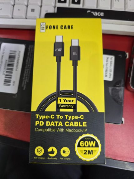 FC-29 FC type-c to type-c pd data cable 60w 2m
